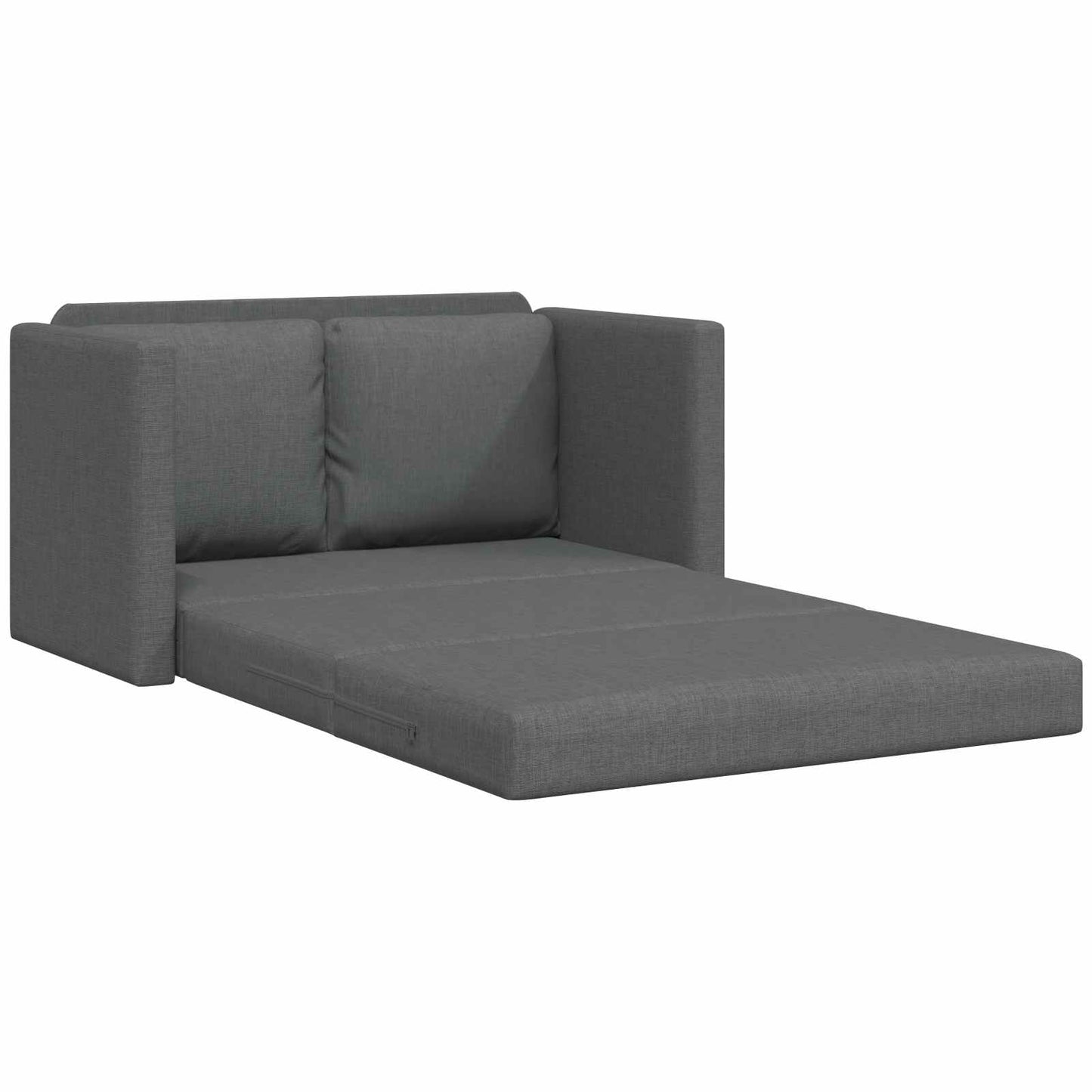 Sammenleggbar Sofa seng Mørkegrå 112 x 60 x 55 cm stoff vidaXL