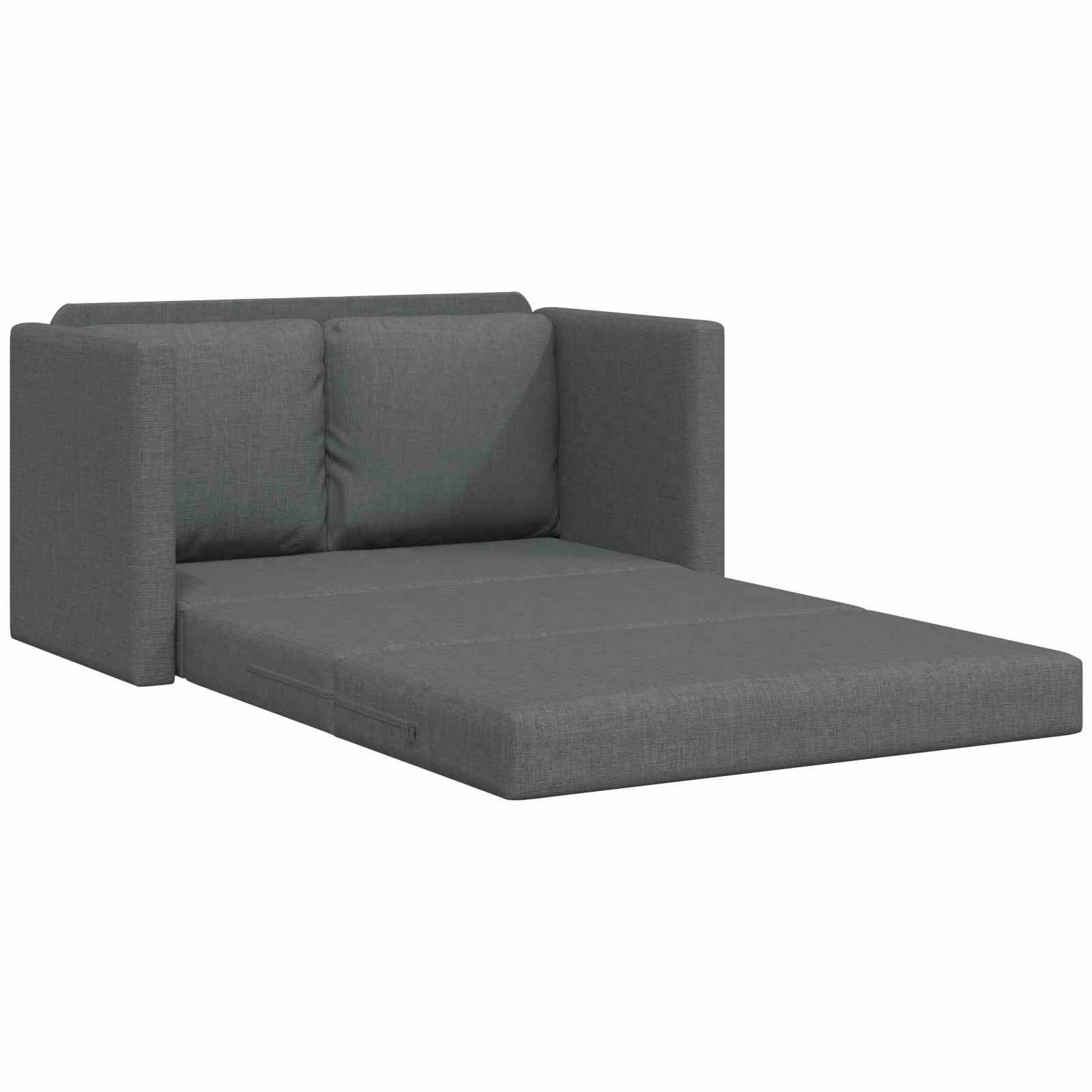 Sammenleggbar Sofa seng Mørkegrå 112 x 60 x 55 cm stoff vidaXL