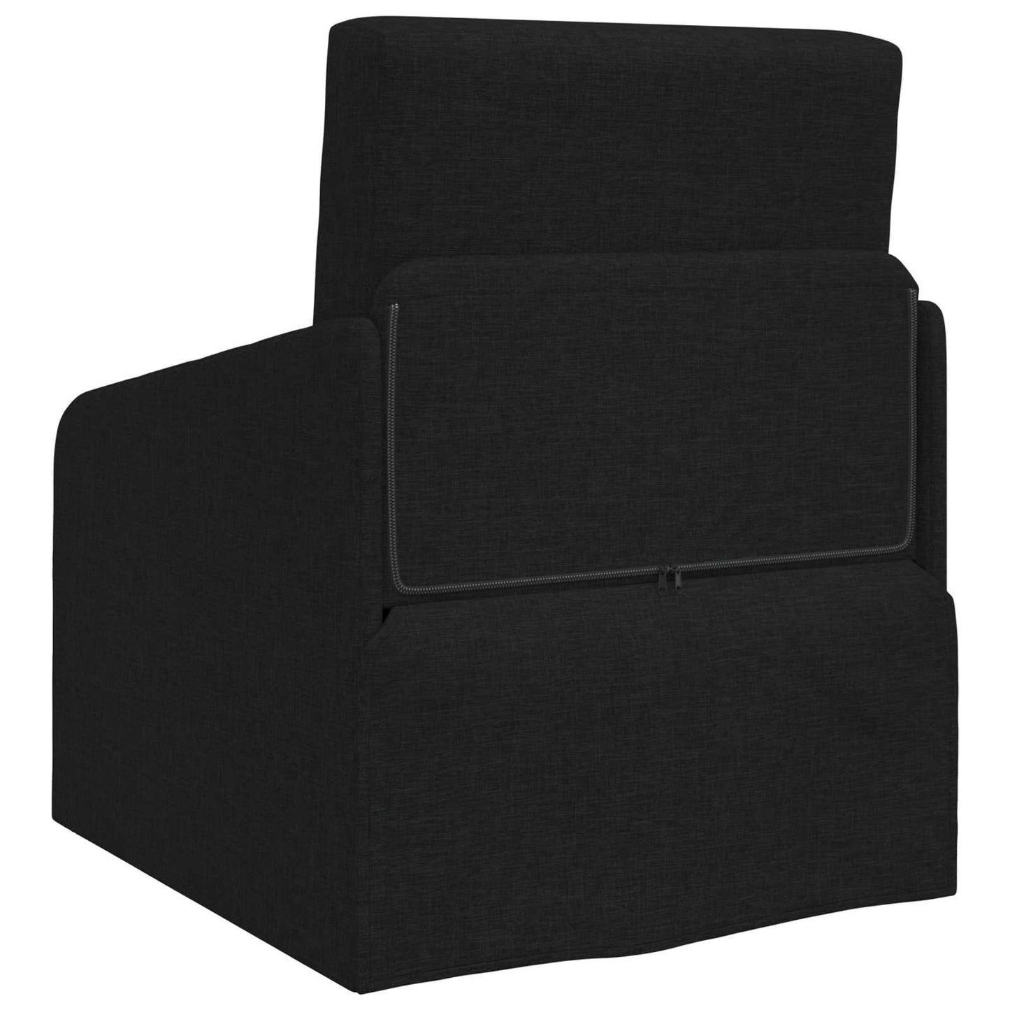 Sammenleggbar Sofa seng Svart 65 x 80 x 83 cm stoff