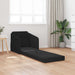 Sammenleggbar Sofa seng Svart 65 x 80 x 83 cm Fløyel