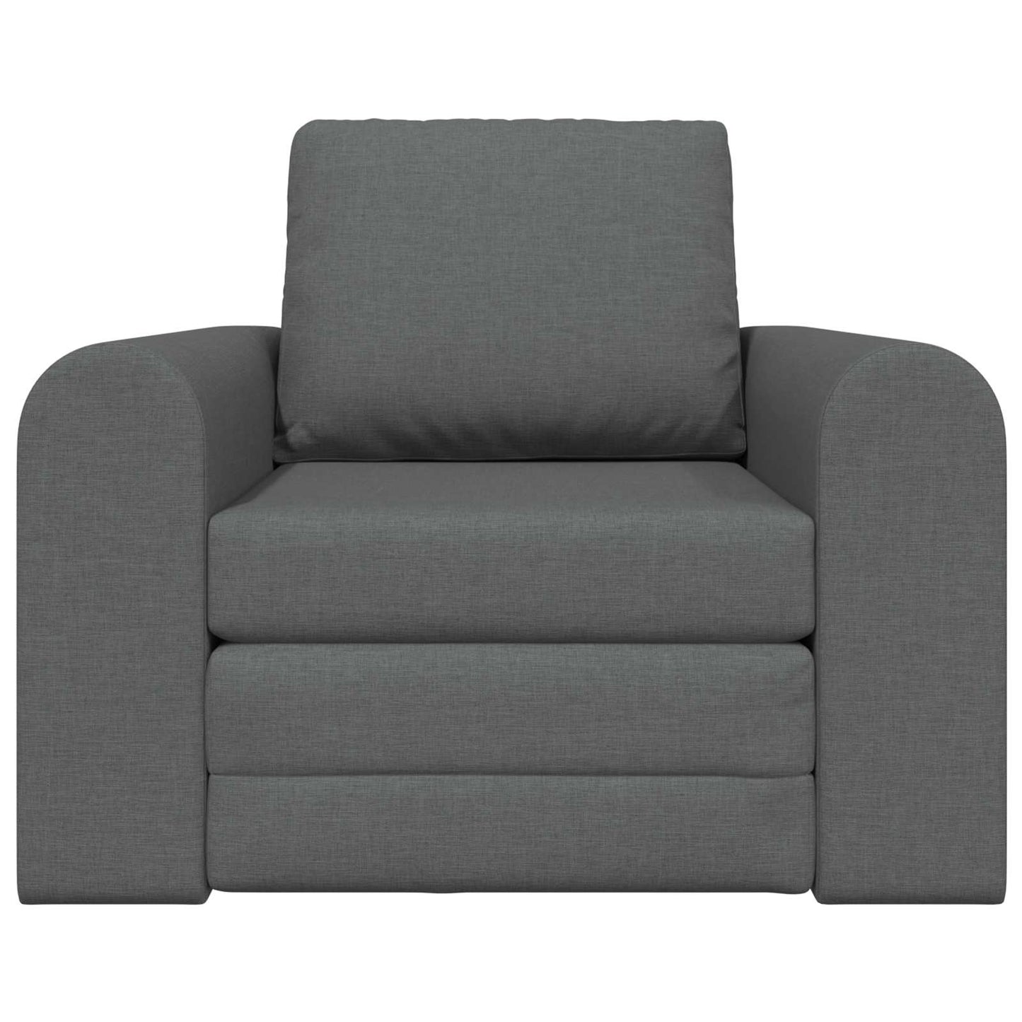 Sammenleggbar Sofa seng Mørkegrå 98 x 71 x 83 cm stoff