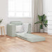 Sammenleggbar Sofa seng Lysegrå 98 x 71 x 83 cm Fløyel