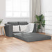 Sammenleggbar Sofa seng Mørkegrå 148 x 71 x 83 cm stoff