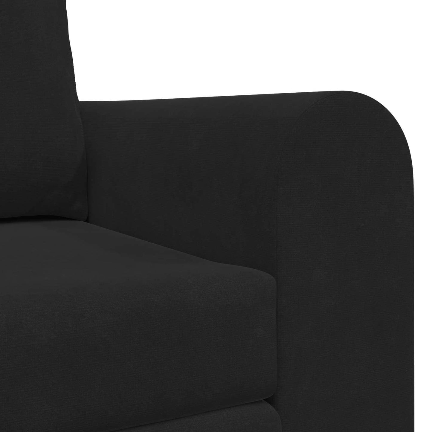 Sammenleggbar Sofa seng Svart 148 x 71 x 83 cm Fløyel