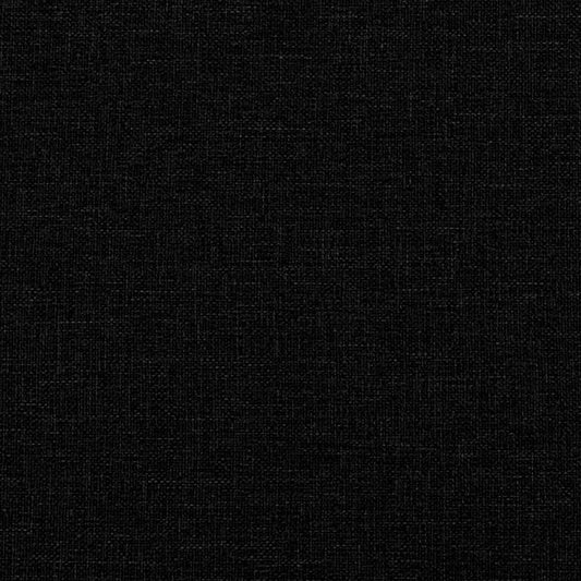 2-seters sammenleggbart sovesofa Svart 124 x 71 x 78 cm stoff