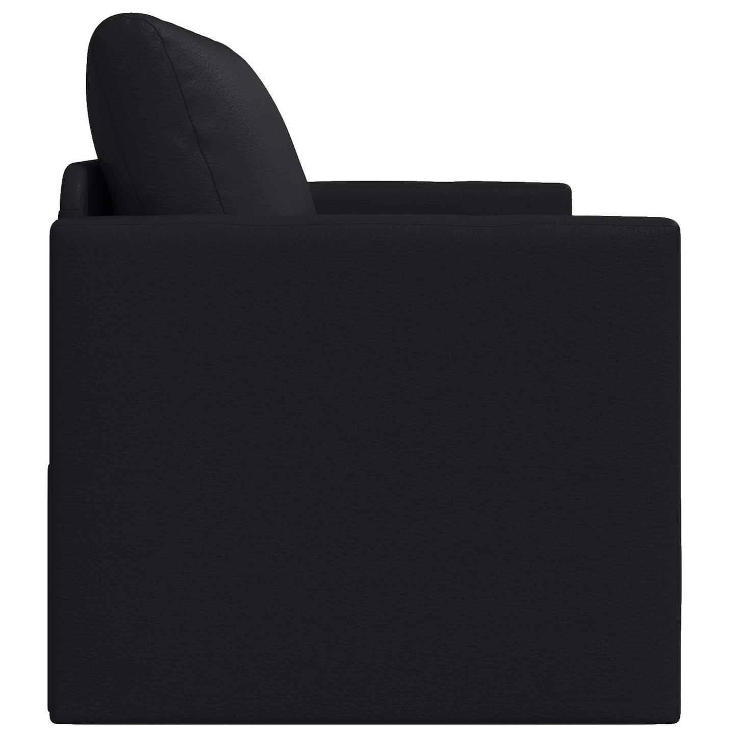 Sammenleggbar Sofa seng Svart 124 x 71 x 78 cm Kunstlær