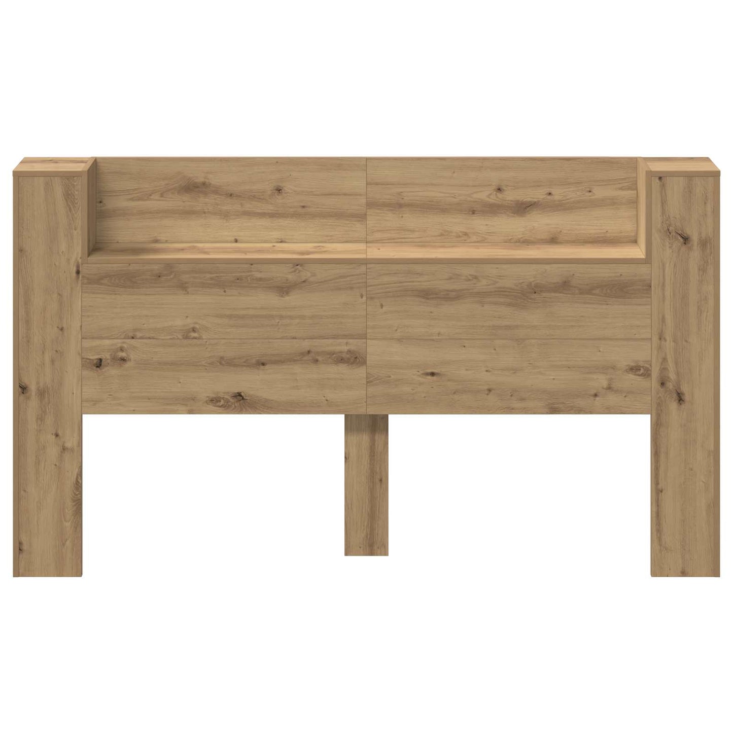 Hodegavlskap med LED Kunstnerisk Eik 180 x 16,5 x 103,5 cm