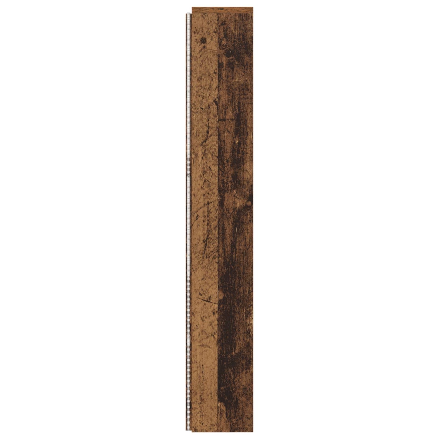 Hodegavlskap med LED Gammelt tre 180 x 16,5 x 103,5 cm