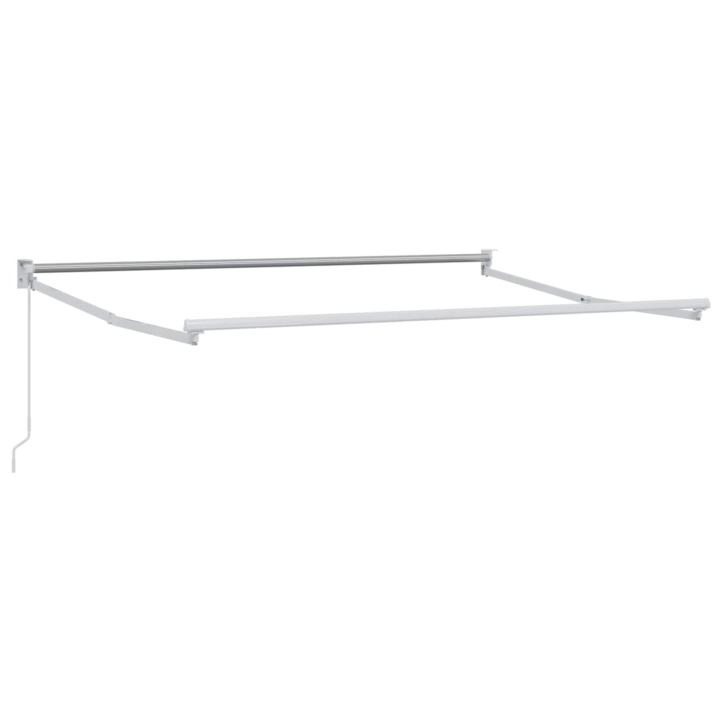 Uttrekkbar markise Beige 3,5 x 2 m 100% polyester og aluminium