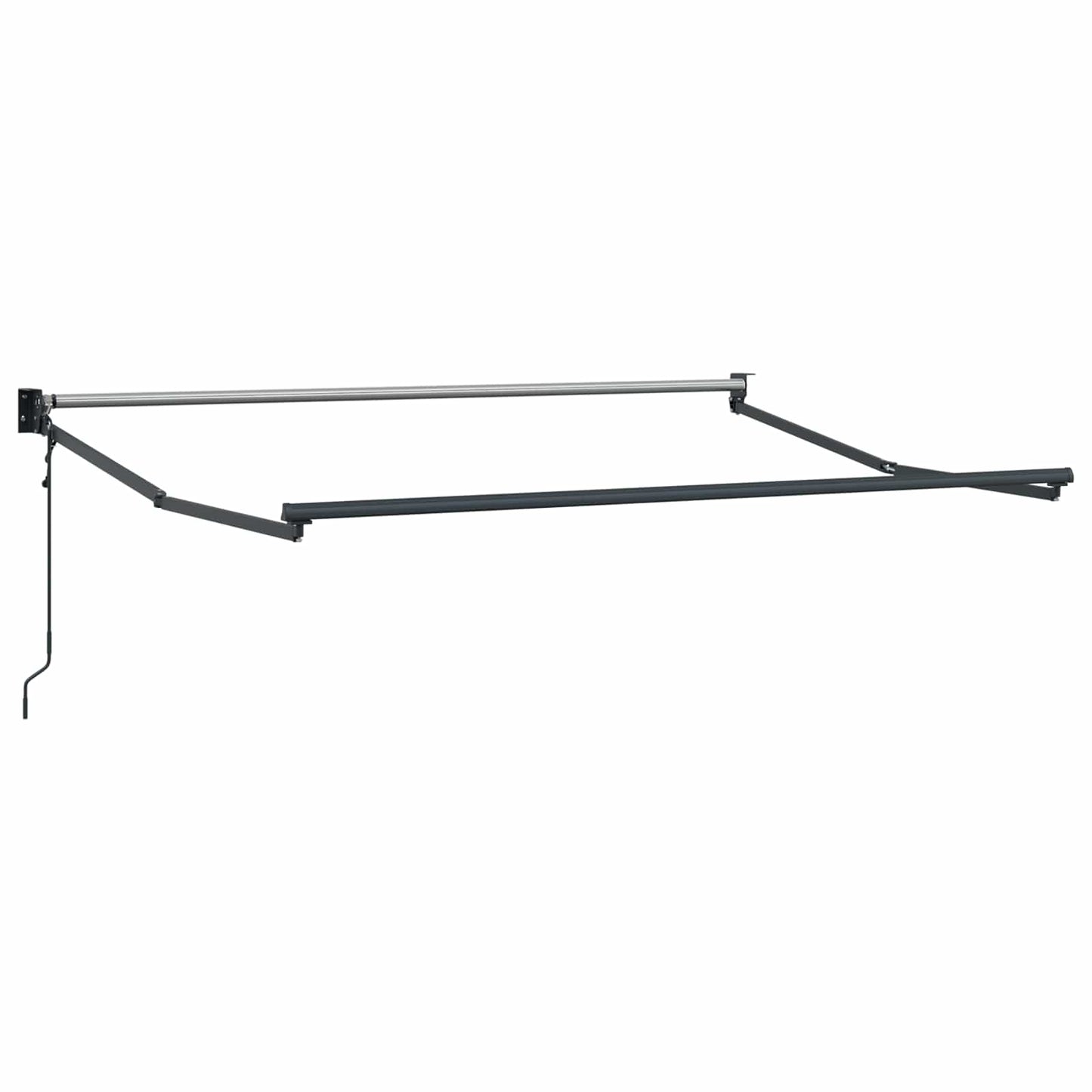 Uttrekkbar markise Beige 3,5 x 2 m Polyester og Metall