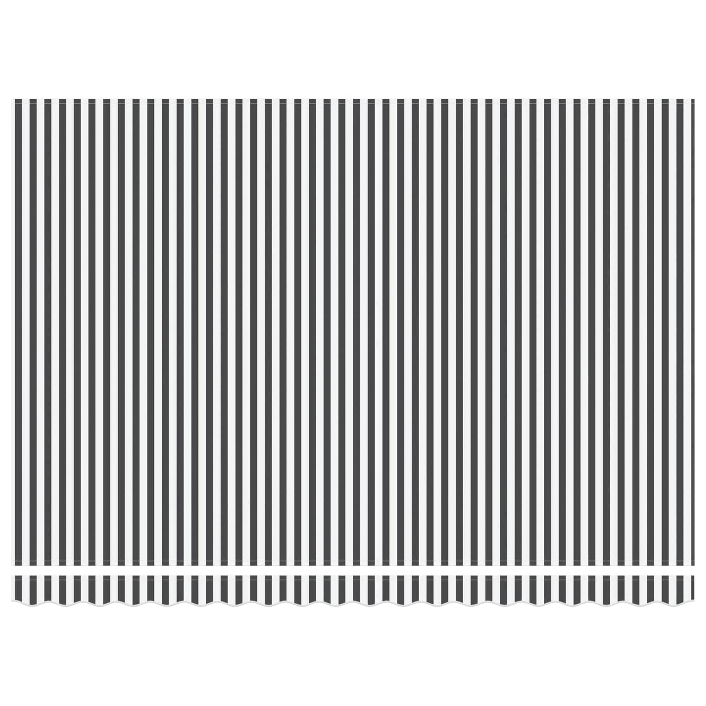Manuell utvidbar markise med LED-lamper 4 × 3 m