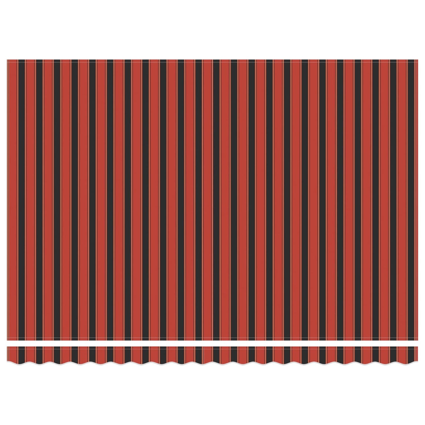 Manuell utvidbar markise med LED-lamper 4 × 3 m