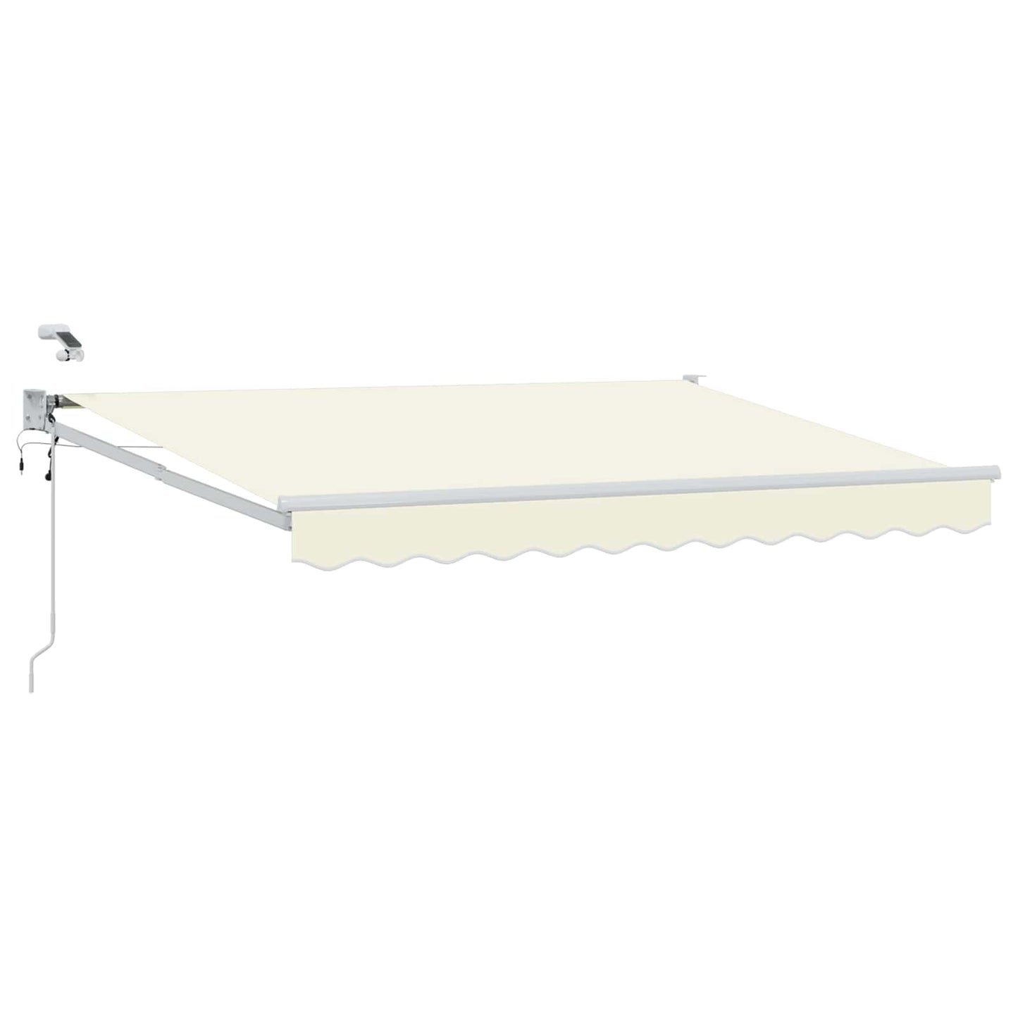 Elektrisk Utrekkbar Markise Krem 2,5 x 2 m