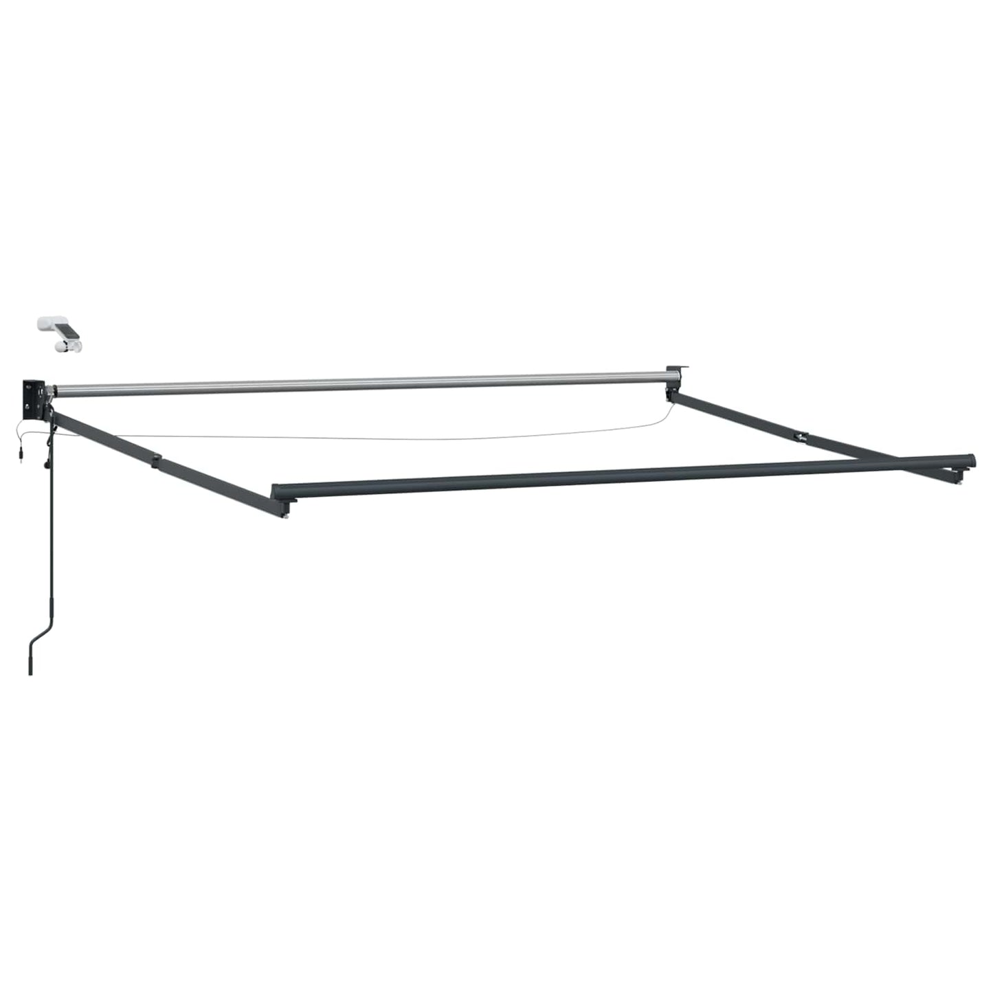 Elektrisk Utrekkbar Markise Beige 3,5 x 2 m