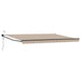 Elektrisk Utrekkbar Markise Beige 4 × 3 m