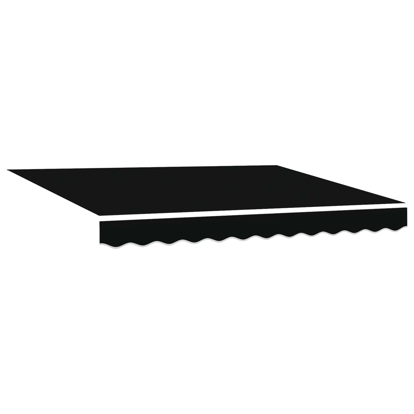 Elektrisk Utrekkbar Markise Svart og Anthracite 3 x 2,5 m