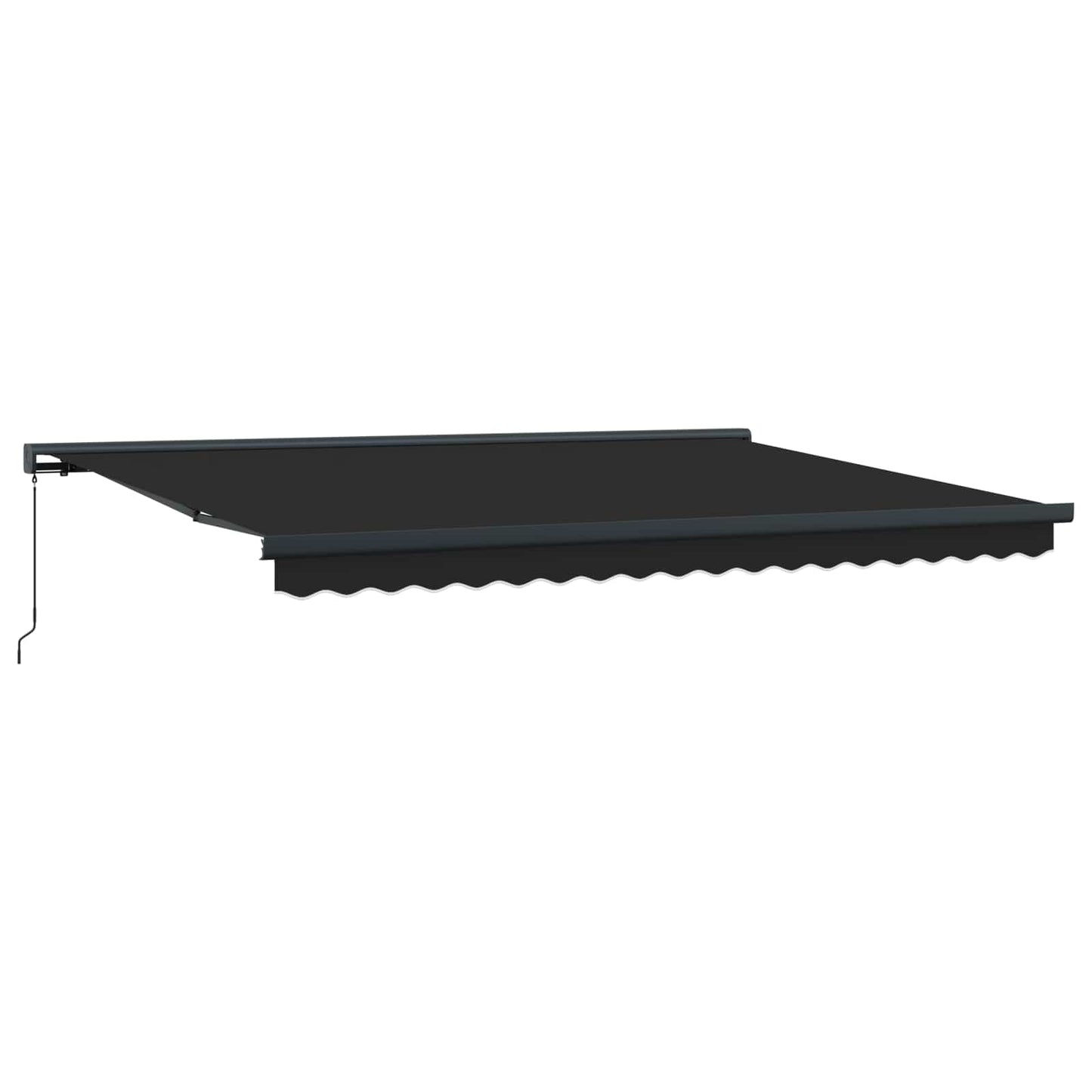 Innvendbar Markise Anthracite og grå 400 × 300 cm
