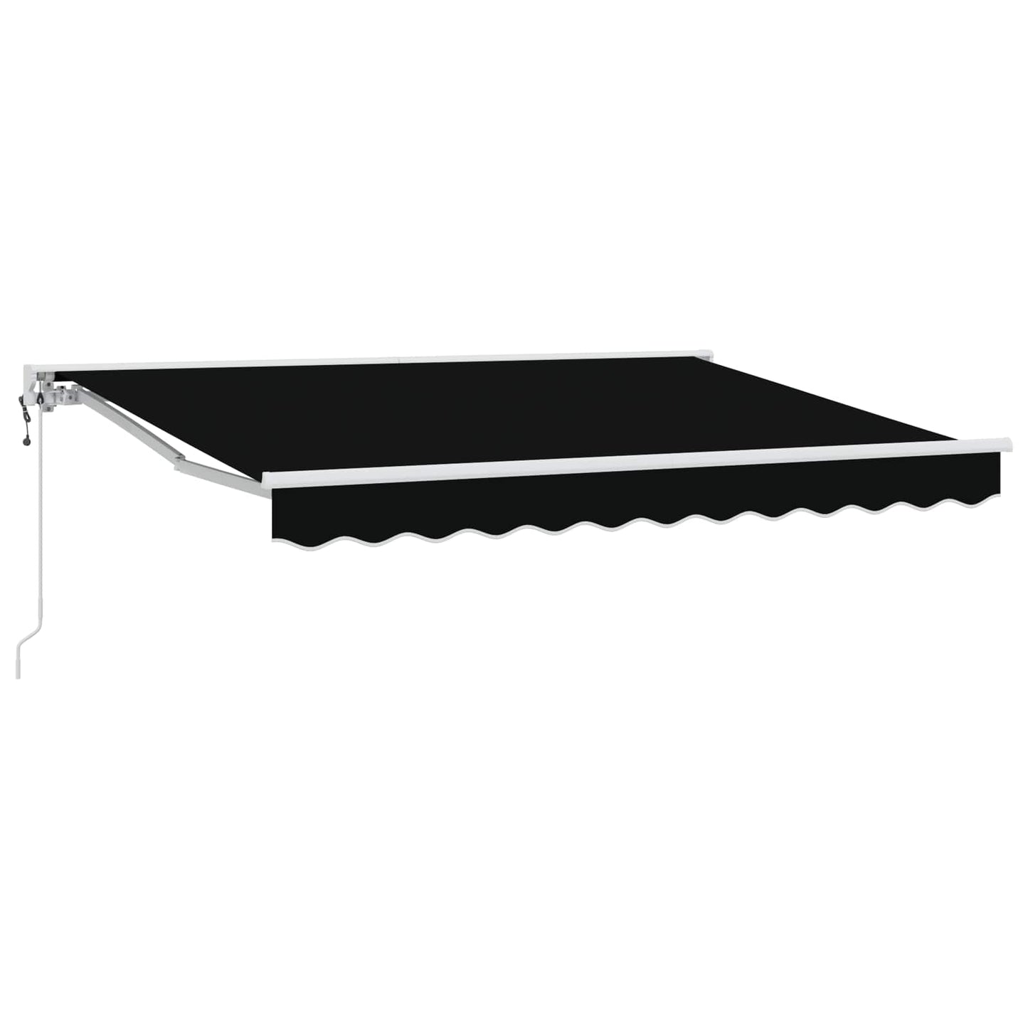 Elektrisk Utrekkbar Markise Svart 3 x 2,5 m