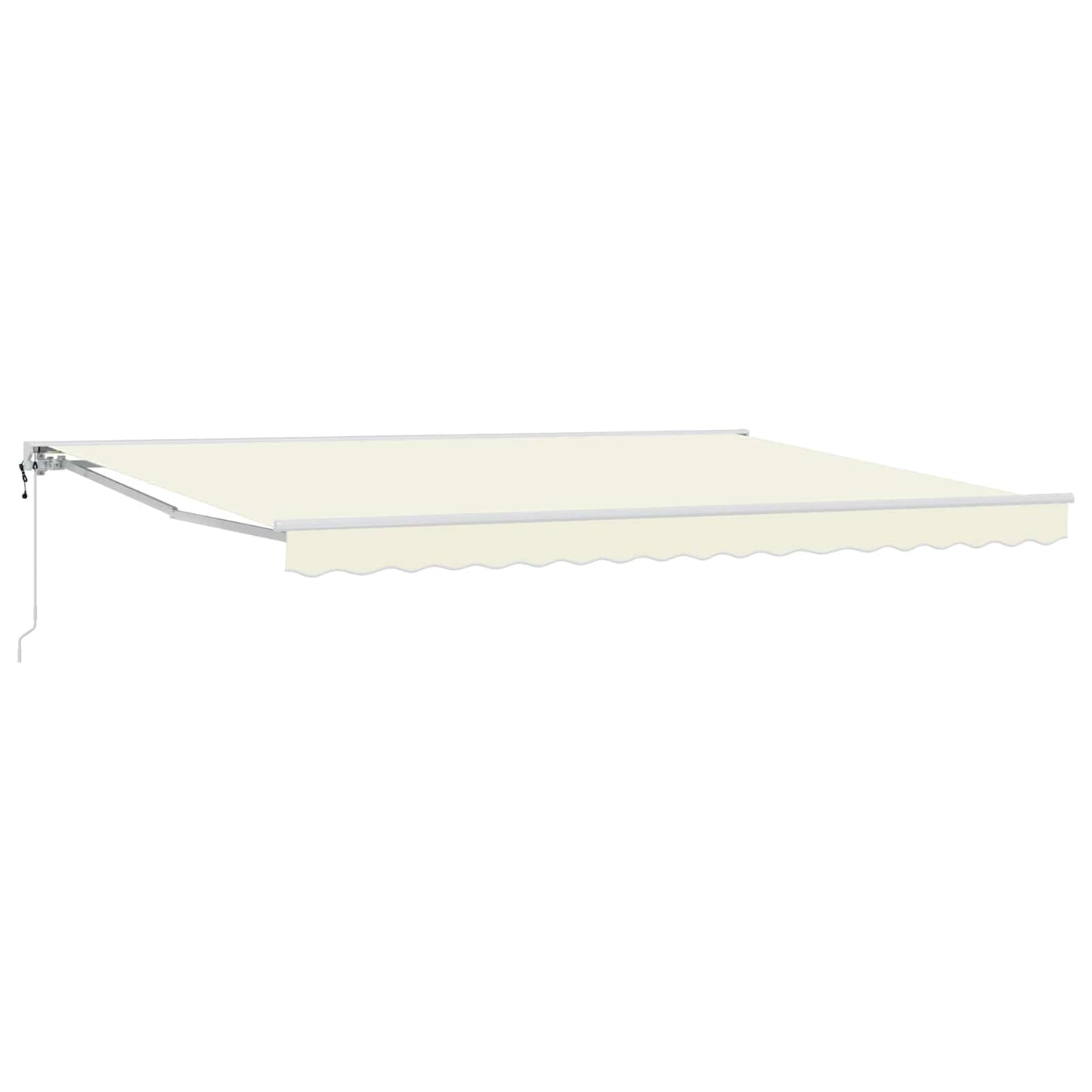 Elektrisk Utrekkbar Markise Krem 4,5 × 3,5 m
