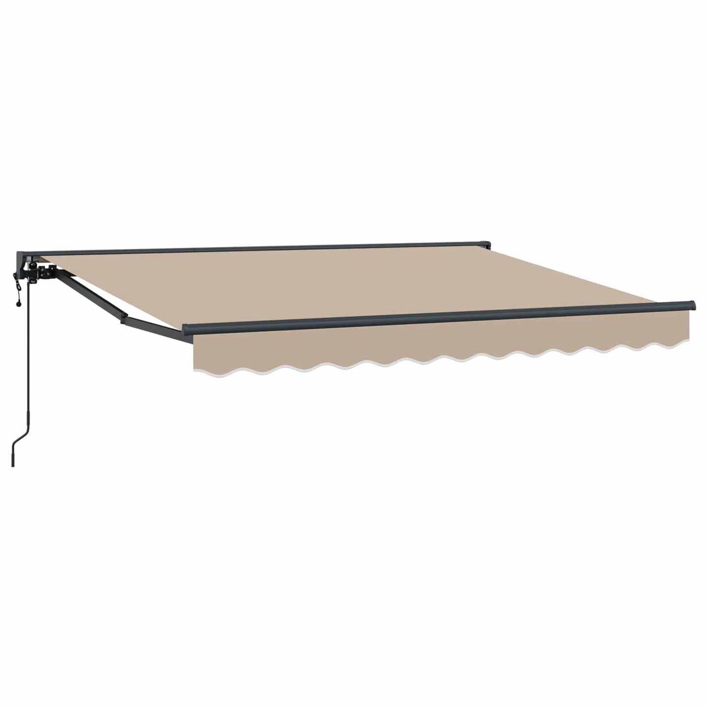 Elektrisk Utrekkbar Markise Beige 3,5 x 2 m
