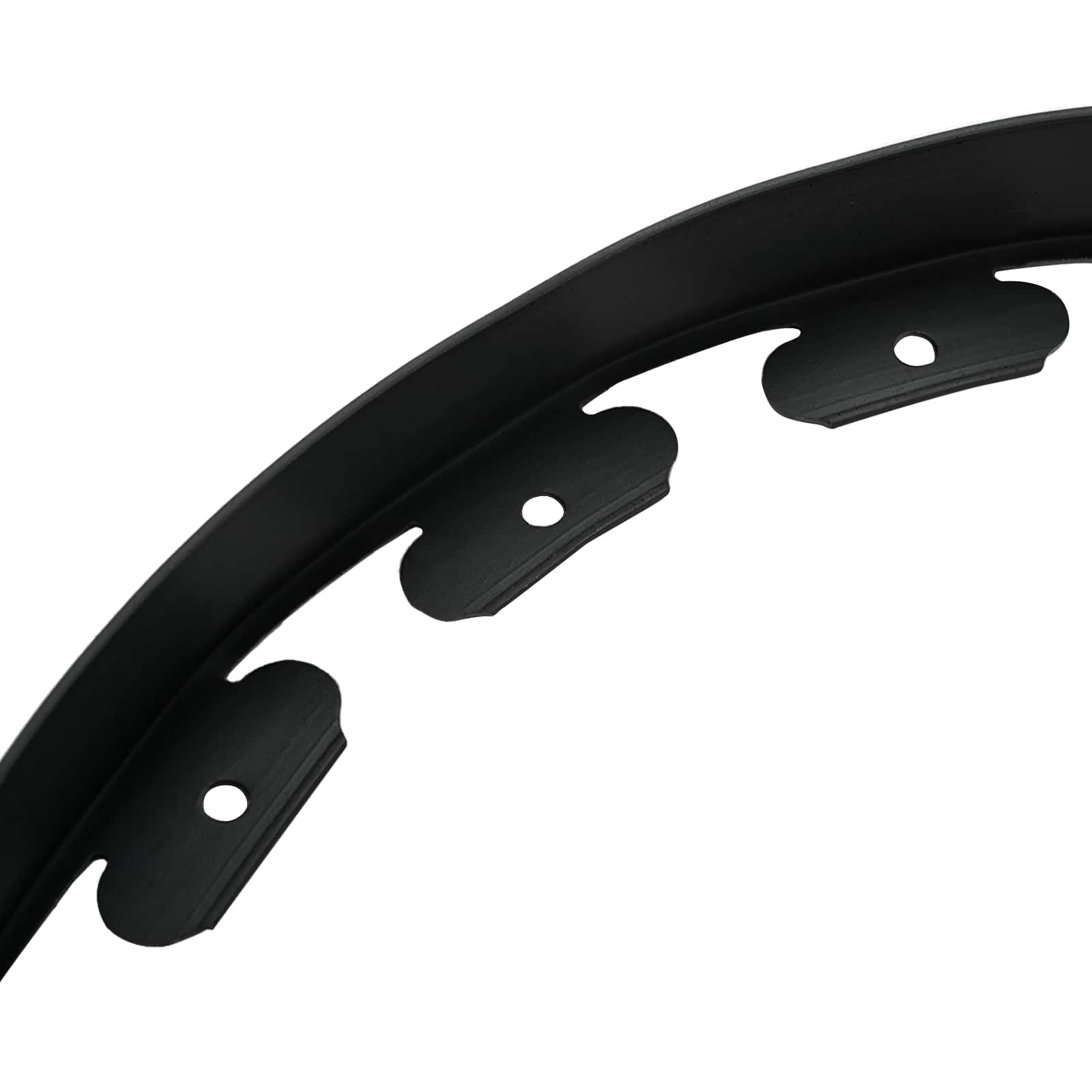 Plenkanter Svart 2000 x 4 x 5 cm Plast vidaXL