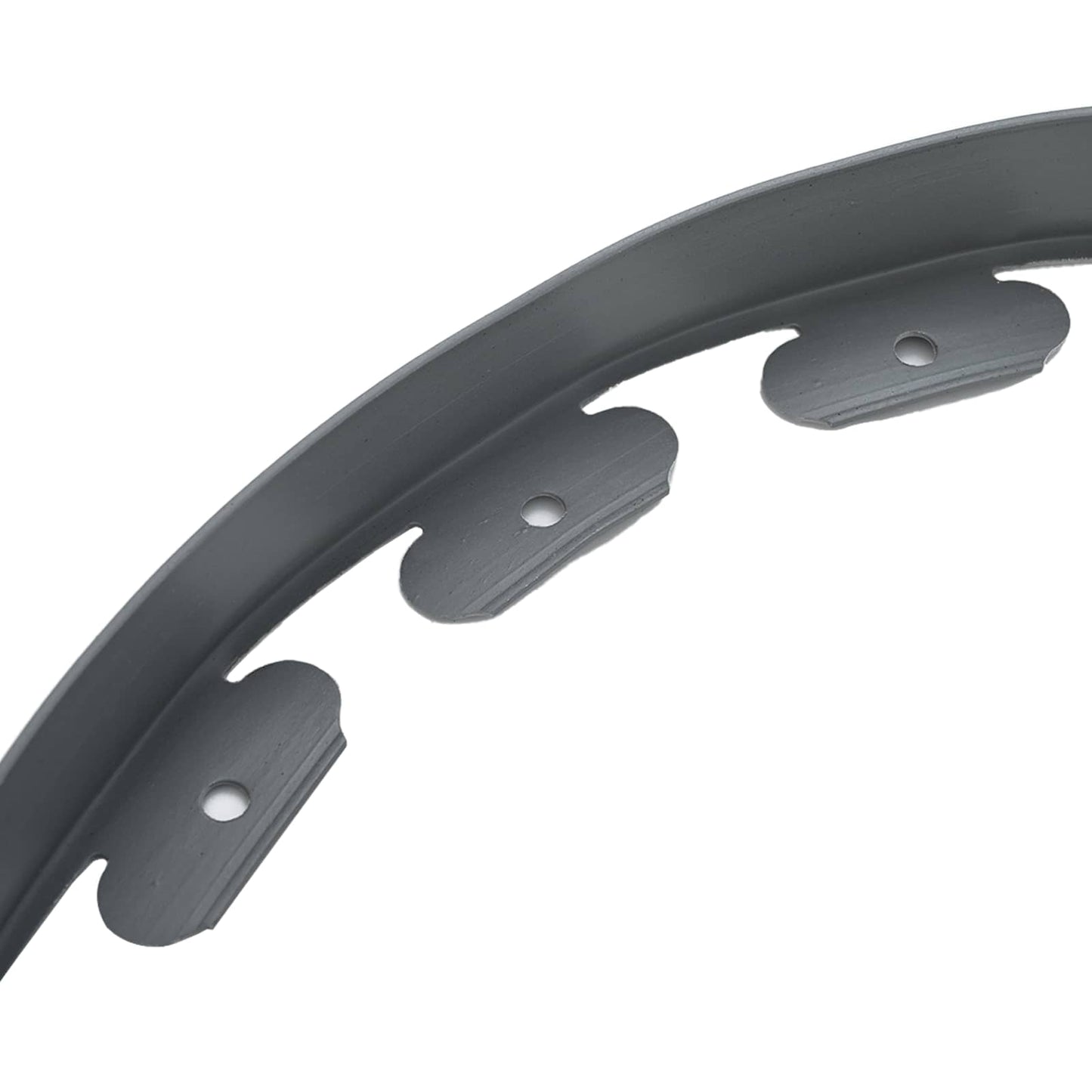 Plenkanter Grå 2000 x 4 x 5 cm Plast vidaXL