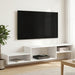 Vegghengt TV-skap Veggmontert Hvit 150 x 28 x 26 cm