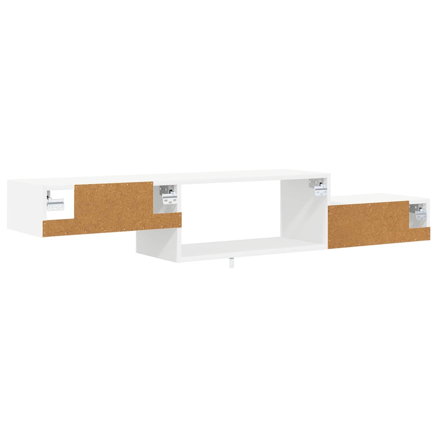 Vegghengt TV-skap Veggmontert Hvit 150 x 28 x 26 cm