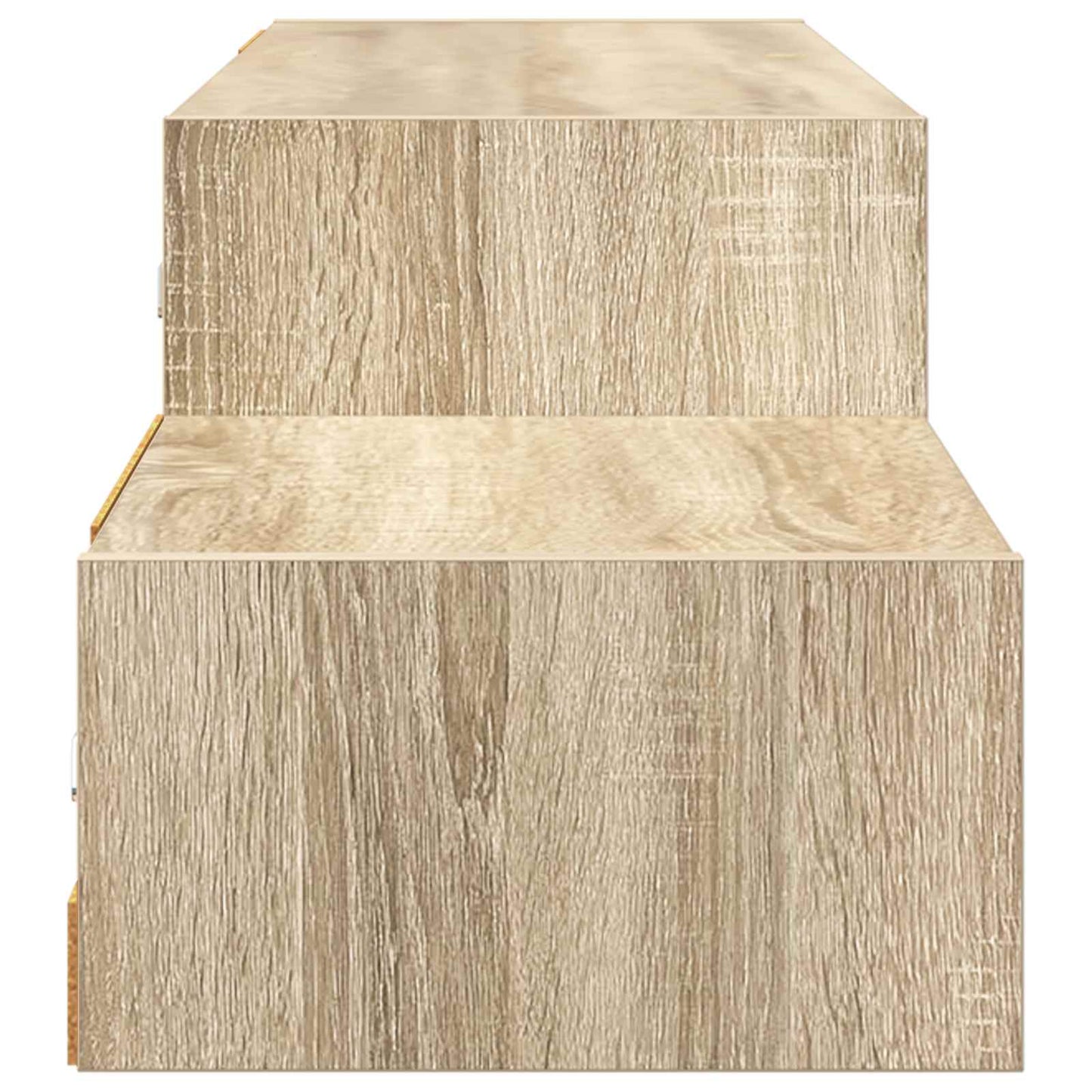 Vegghengt TV-skap Veggmontert Sonoma eik 150 x 28 x 26 cm