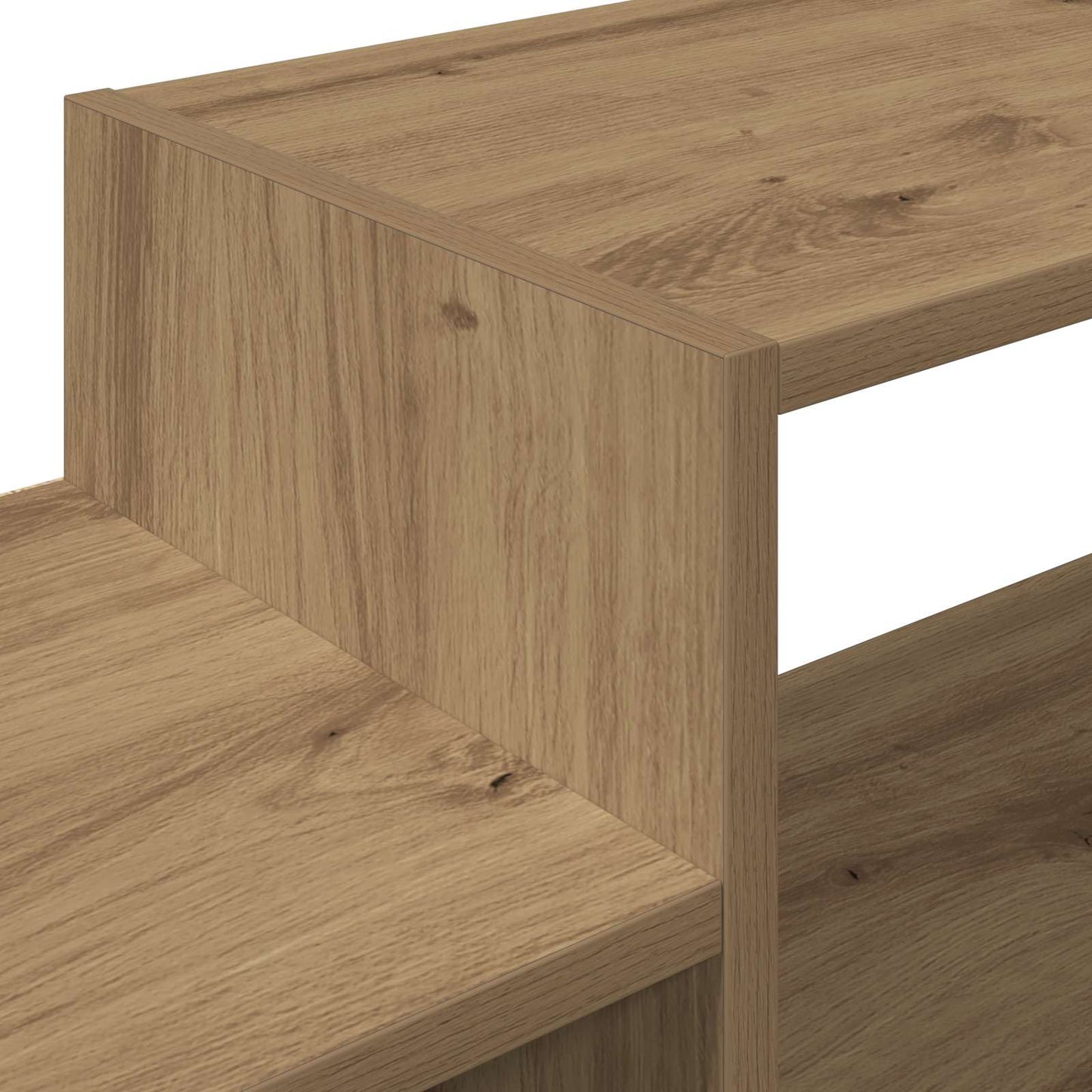 Vegghengt TV-skap Veggmontert Artisan eik 150 x 28 x 26 cm