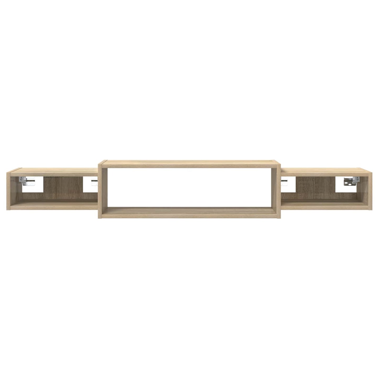 Vegghengt TV-skap Veggmontert Sonoma eik 140 x 28 x 21 cm