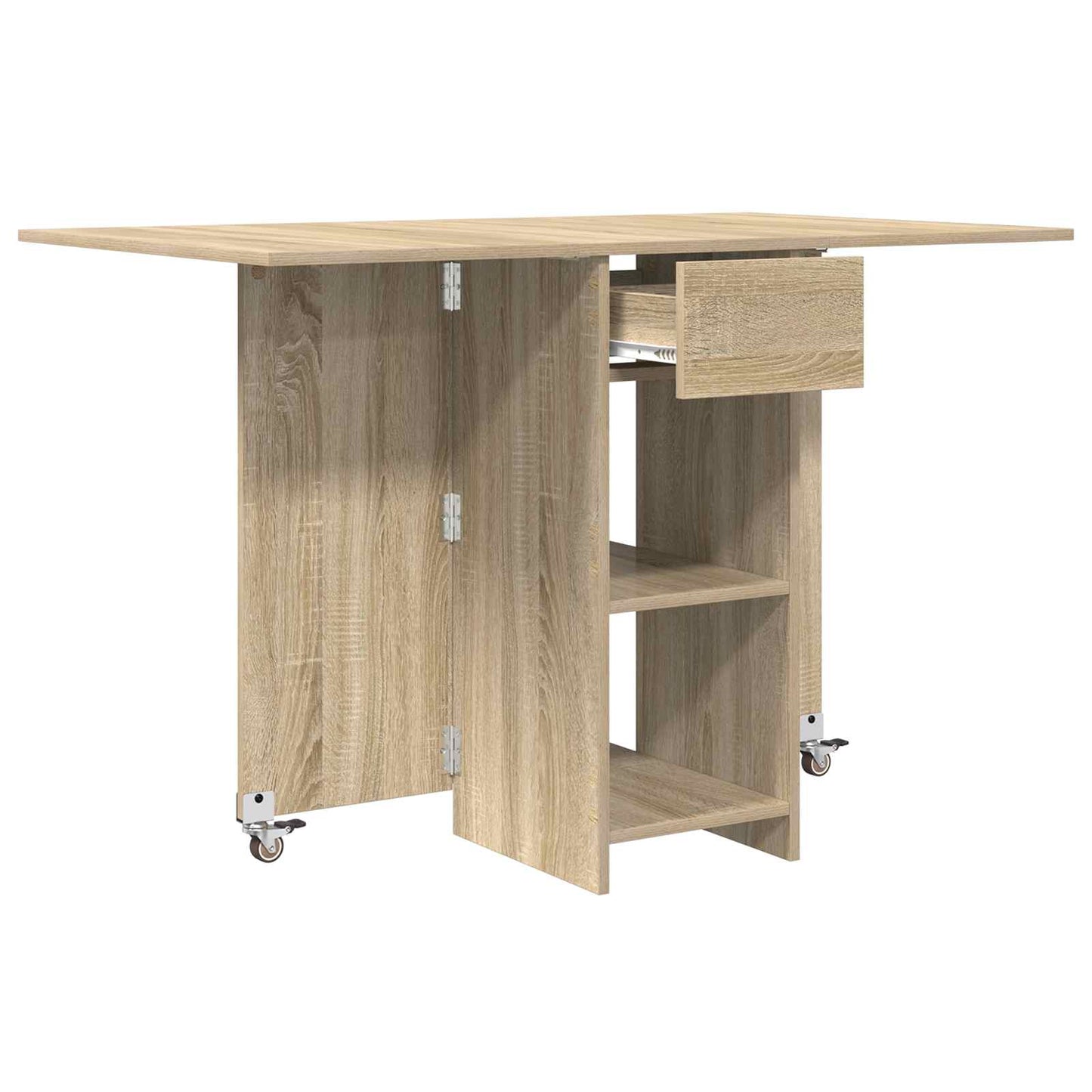 Spisebord 115 x 70 x 75 cm Konstruert tre Sonoma eik