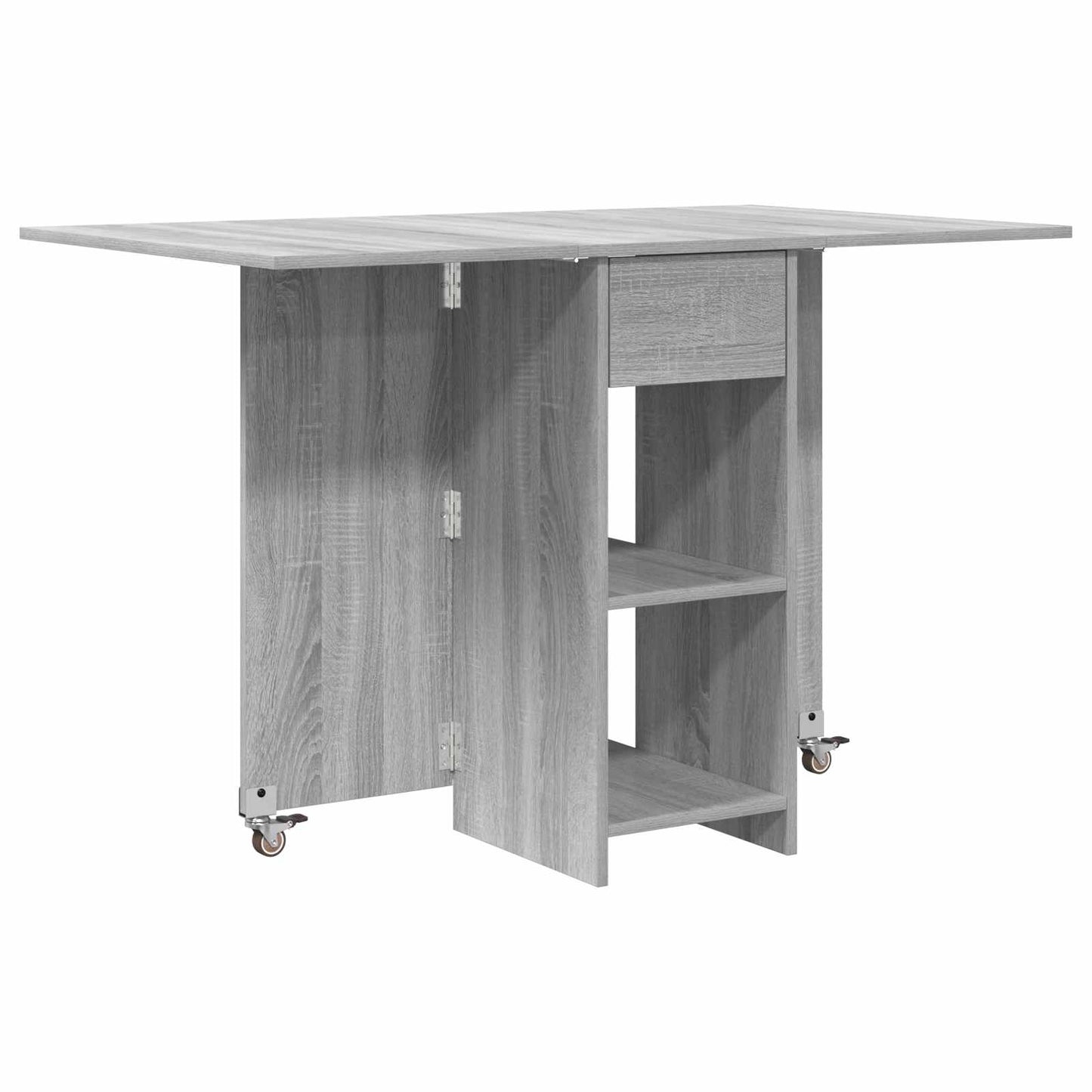 Spisebord 115 x 70 x 75 cm Konstruert tre Grå Sonoma