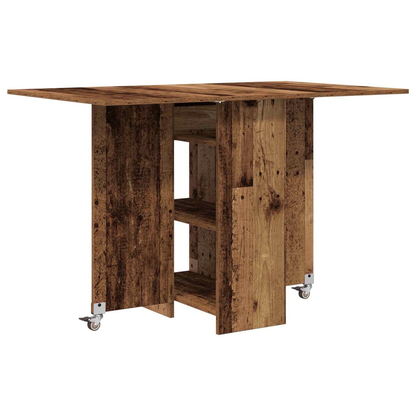 Spisebord 115 x 70 x 75 cm Konstruert tre Gammelt tre