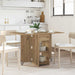 Spisebord 115 x 70 x 75 cm Konstruert tre Artisan eik