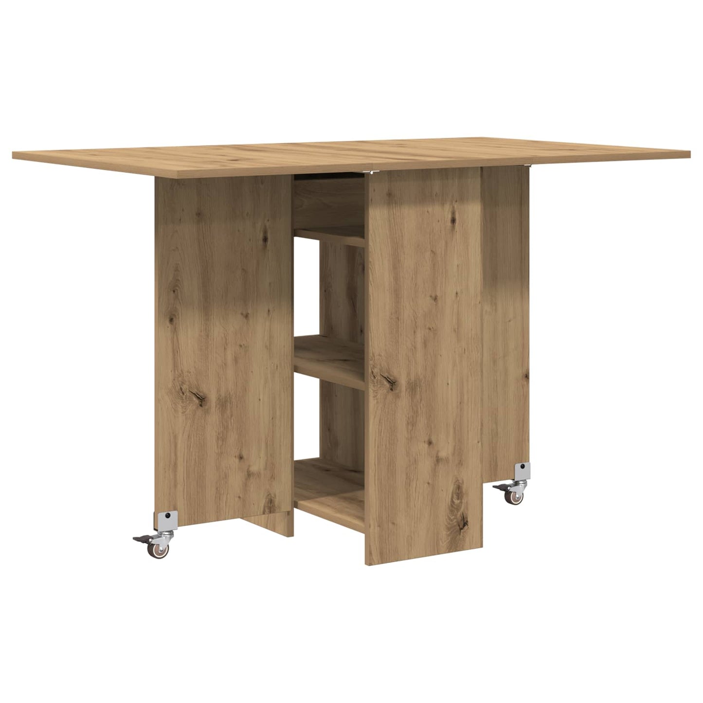 Spisebord 115 x 70 x 75 cm Konstruert tre Artisan eik
