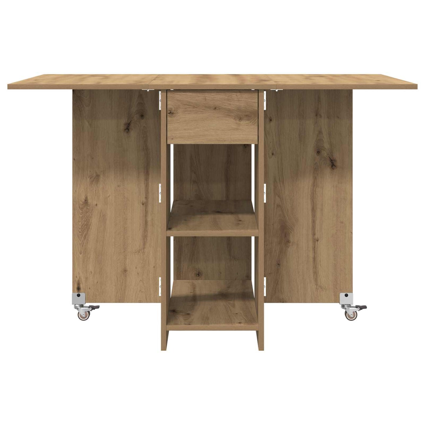Spisebord 115 x 70 x 75 cm Konstruert tre Artisan eik