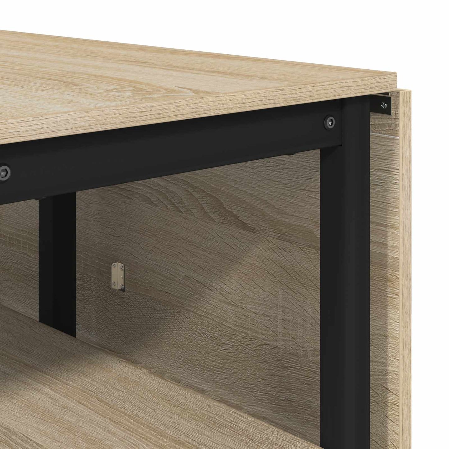 Spisebord 122 x 80 x 76,5 cm Konstruert tre Sonoma eik