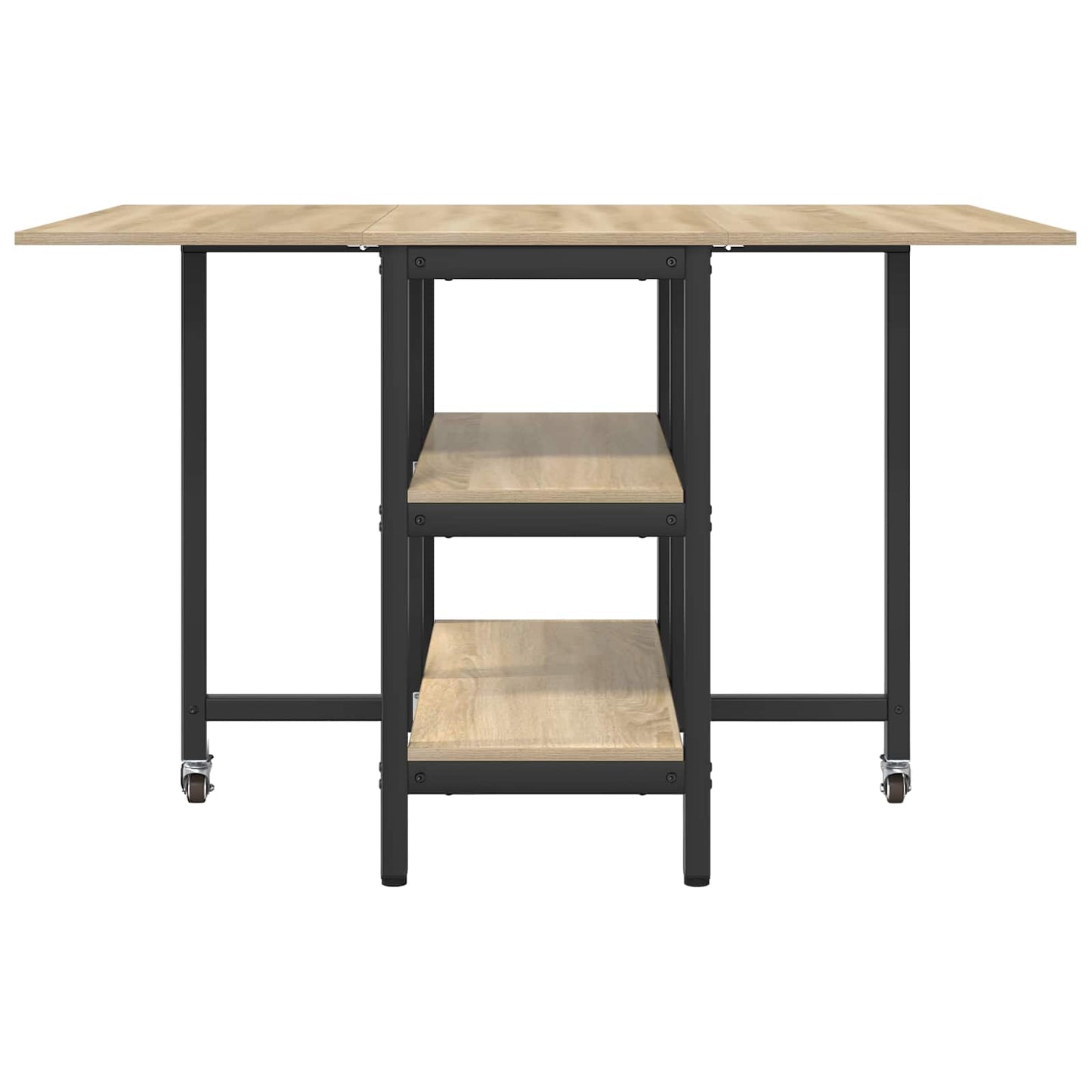 Spisebord 122 x 80 x 76,5 cm Konstruert tre Sonoma eik