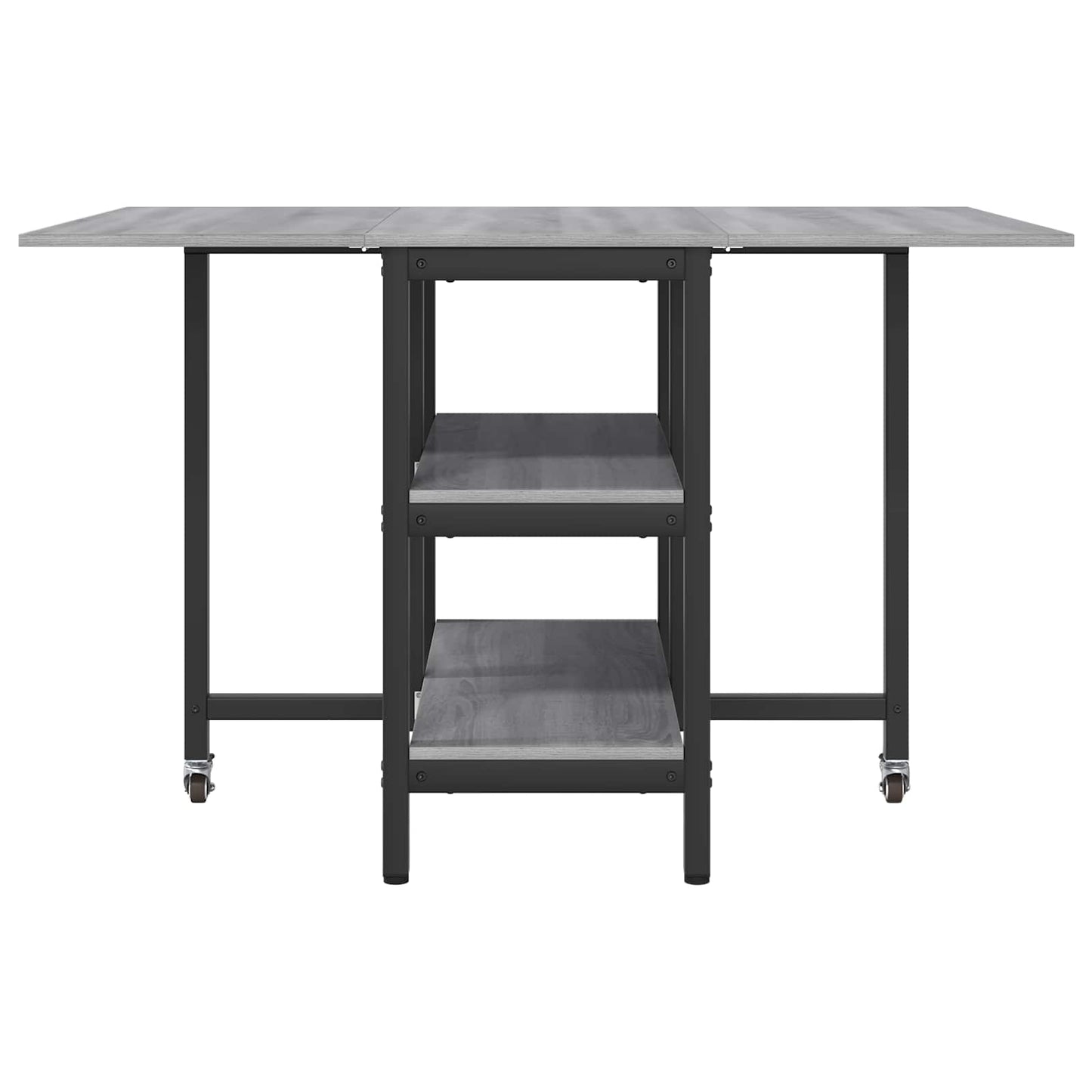 Spisebord 122 x 80 x 76,5 cm Konstruert tre Grå Sonoma