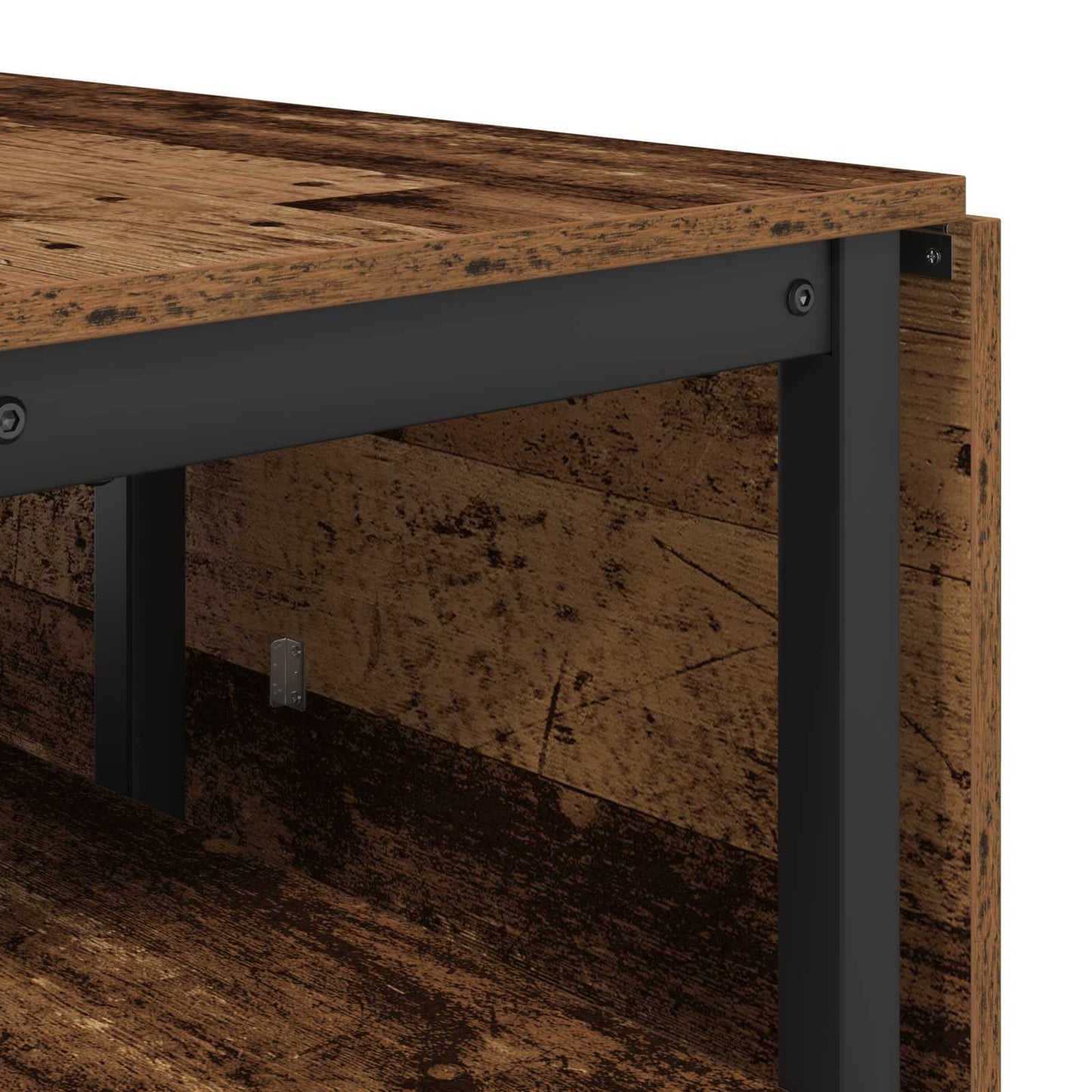 Spisebord 122 x 80 x 76,5 cm Konstruert tre Gammelt tre