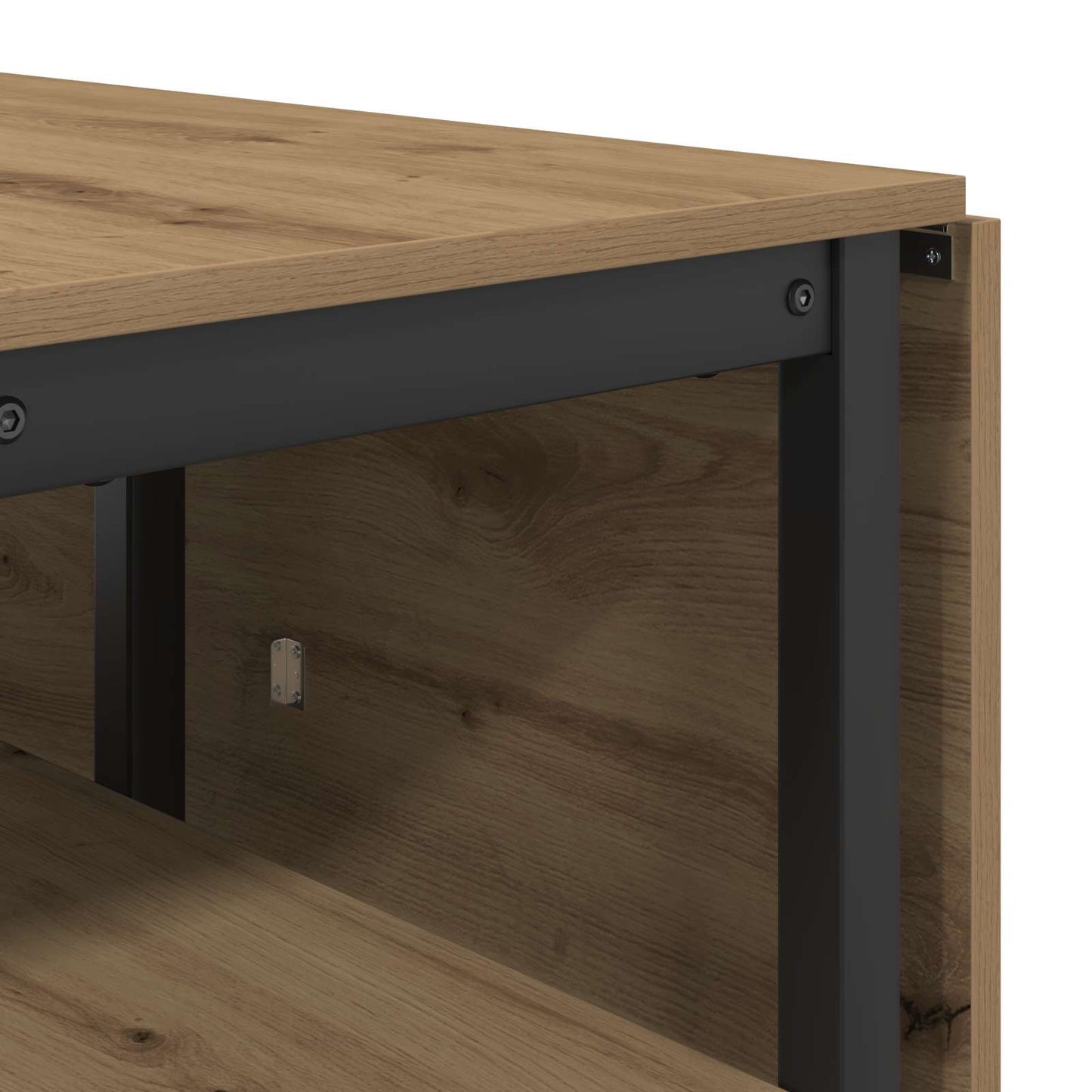 Spisebord 122 x 80 x 76,5 cm Konstruert tre Artisan eik