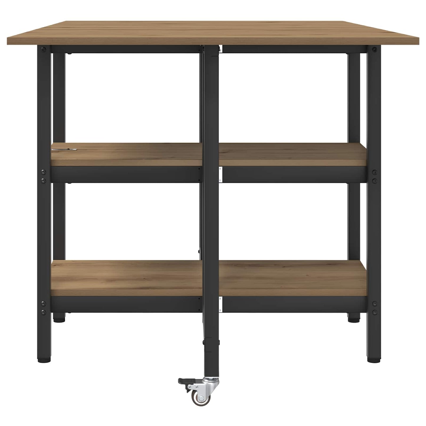 Spisebord 122 x 80 x 76,5 cm Konstruert tre Artisan eik