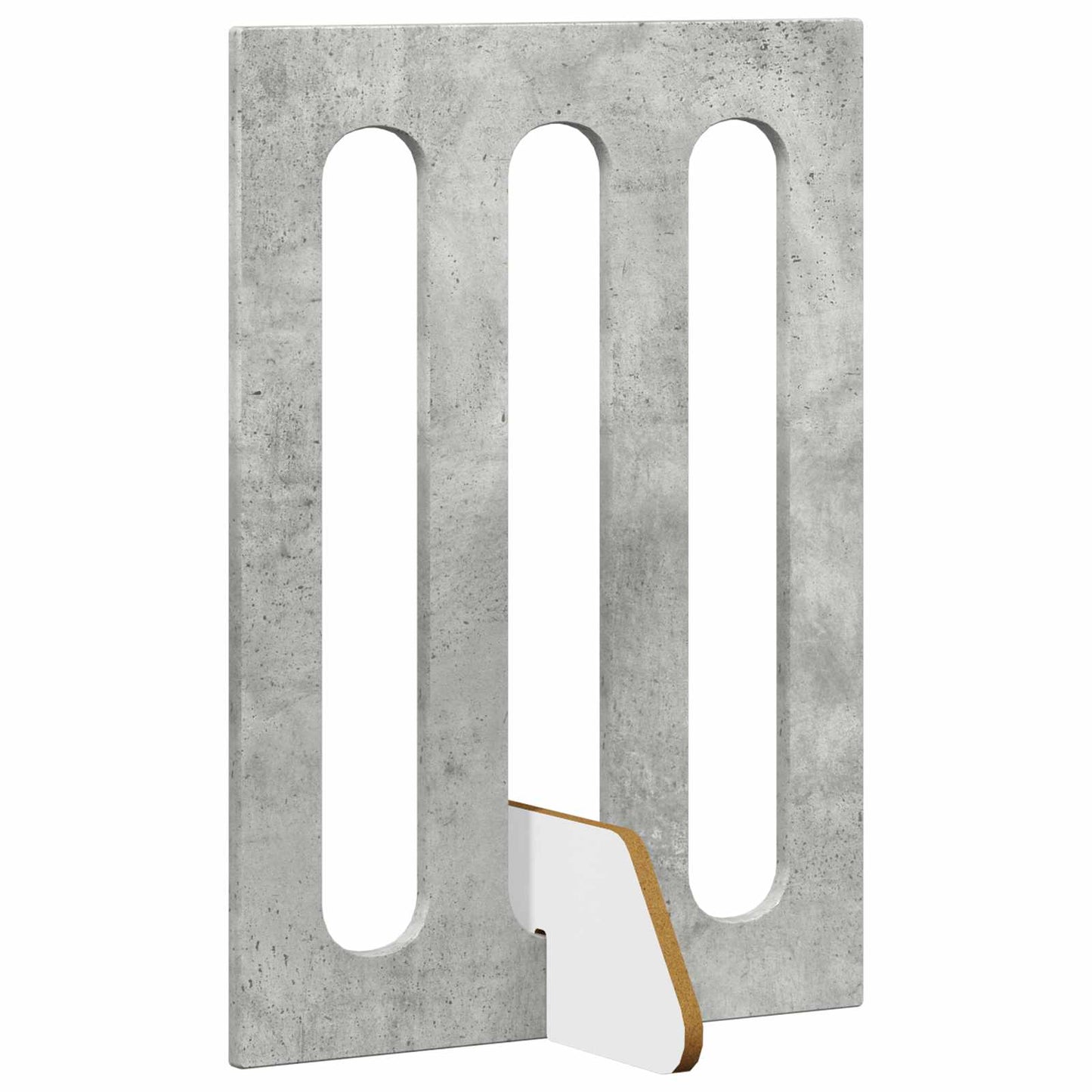 Folding Pet Fence 2 pcs BetongGrå 100,5 x 38 x 70 cm