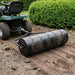 Hage gressrulle med aerator klemmer Ø 30 x 90 cm Stål