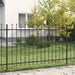 Spikertrekk Svart 200 x 130 cm Pulverlakkert stål vidaXL