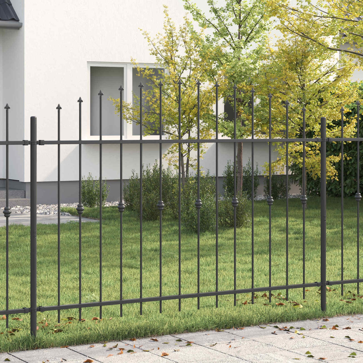Spikertrekk Svart 200 x 130 cm Pulverlakkert stål vidaXL