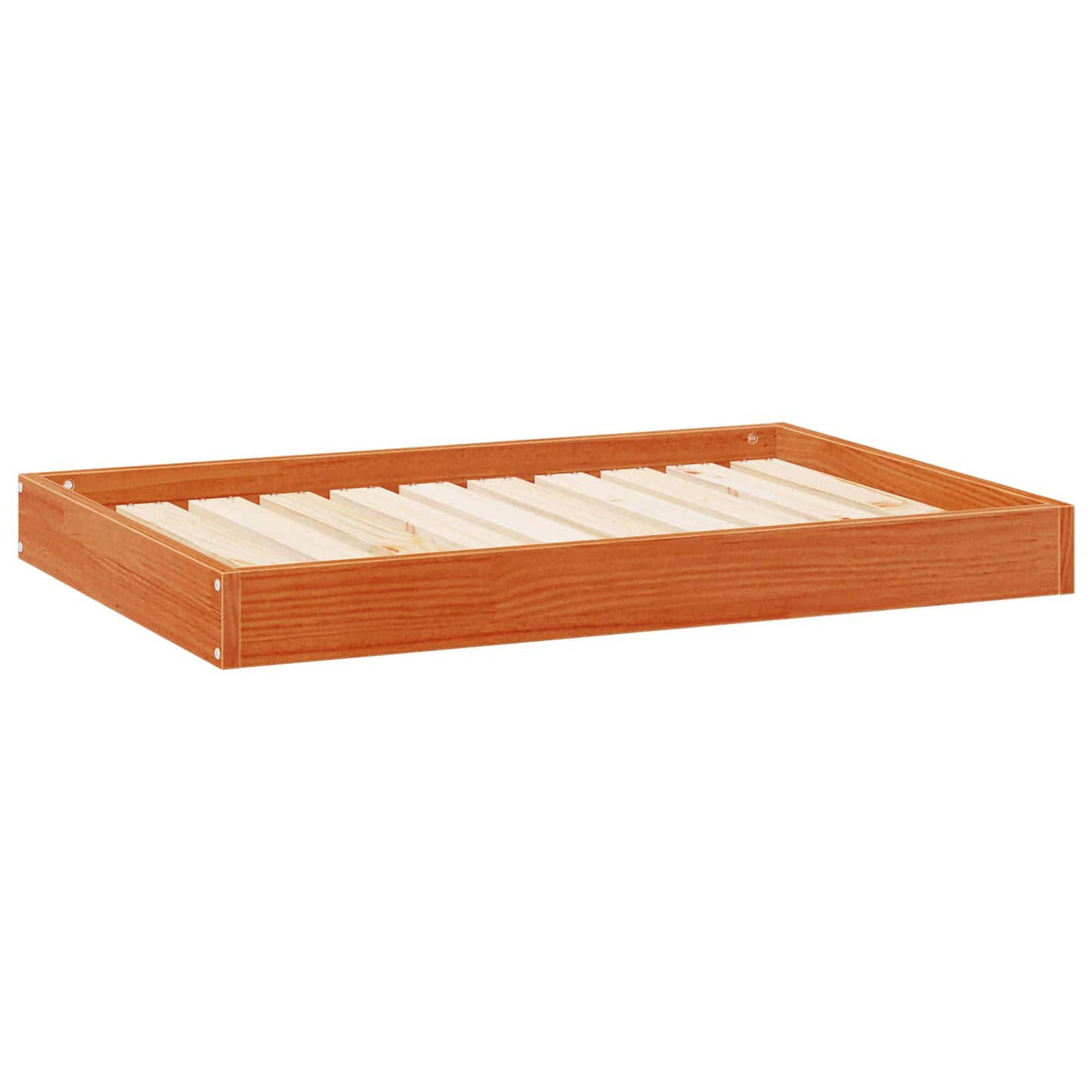 Hundeseng Vokset Brun 92 x 64 x 9 cm Massiv furu