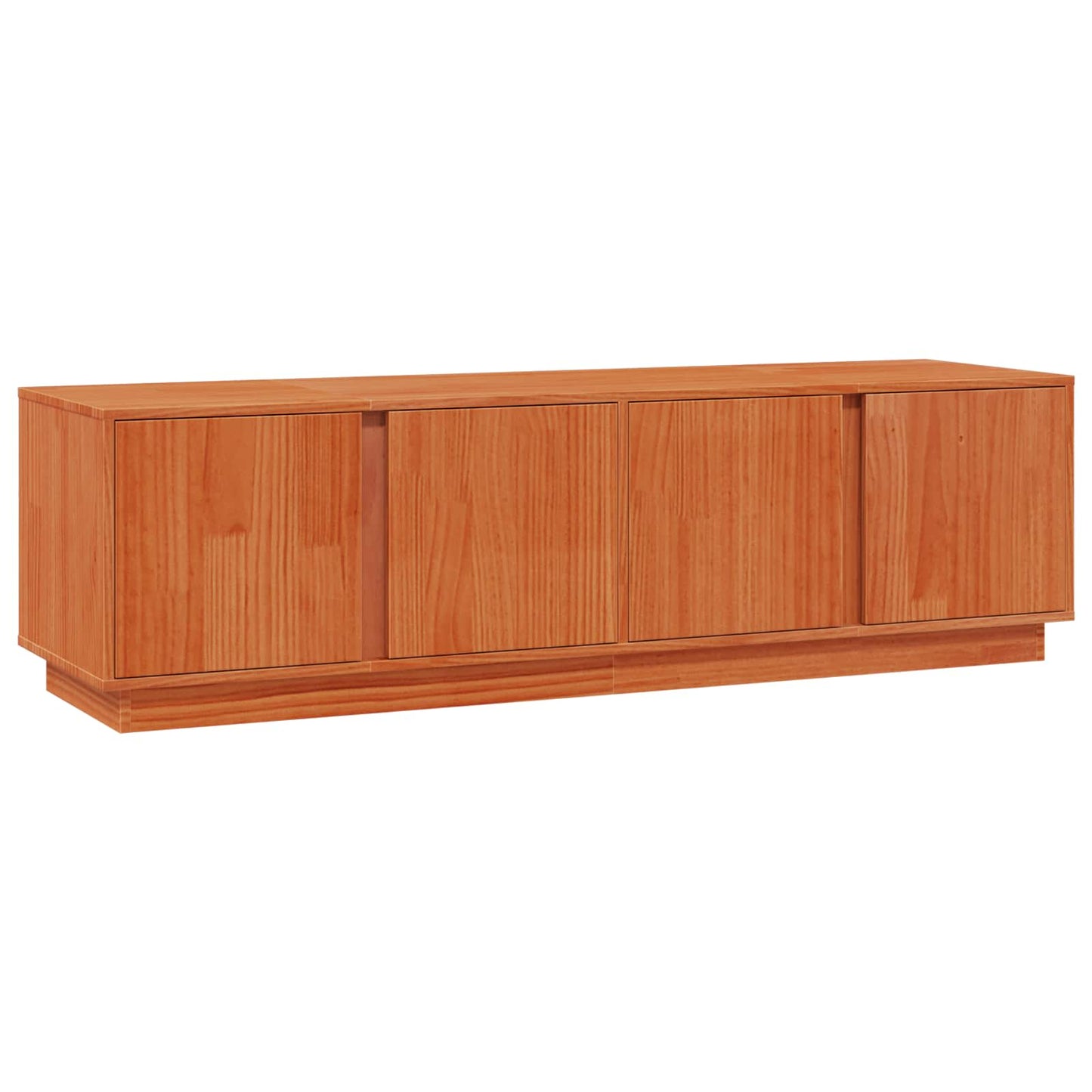 TV-skap VoksBrun 140 x 40 x 40 cm Massiv furu vidaXL