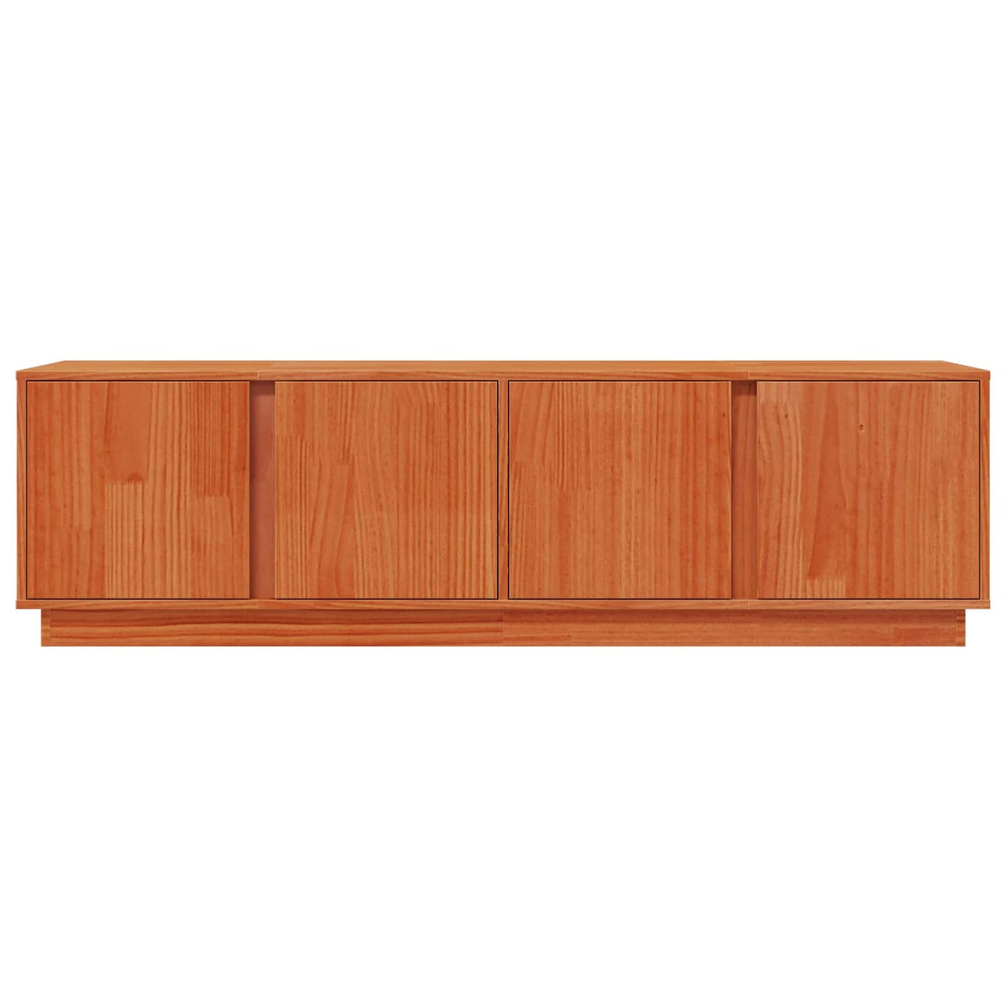 TV-skap VoksBrun 140 x 40 x 40 cm Massiv furu vidaXL